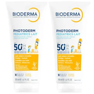 Bioderma Photoderm Pediatrics Milk SPF50+ 2x200 ml