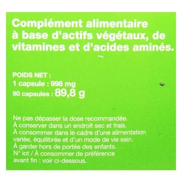 90 cápsulas de Nutrisanté Nutricap queratina vitalidad