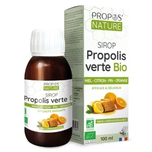 Propos'Nature Sciroppo Propoli, Miele, Limone, Pino, Arancia 100ml