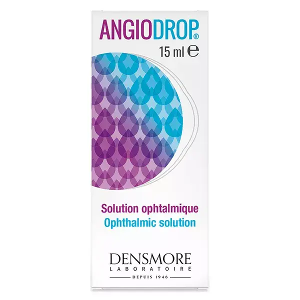 Densmore Angiodrop Fatigue, Sécheresse Occulaires - Solution Ophtalmique 15ml