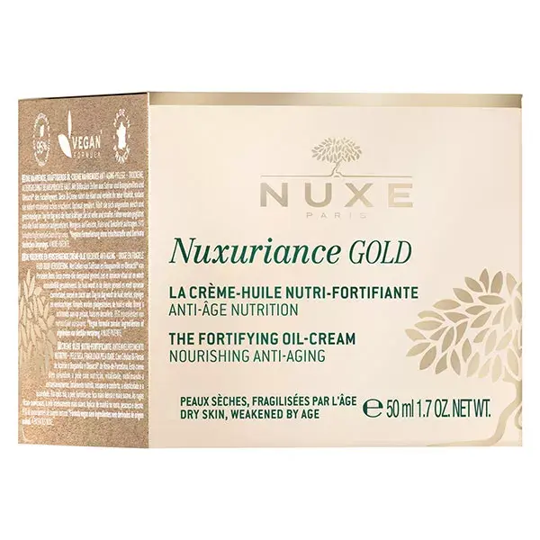 Nuxe Nuxuriance Gold Crème Huile Nutri-Fortifiante Anti-Âge Absolu 50ml