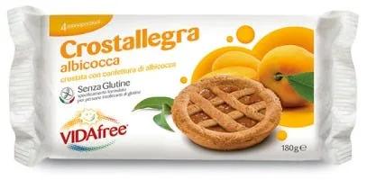 Vidafree Crostallegra Gusto Albicocca Senza Glutine 180 g