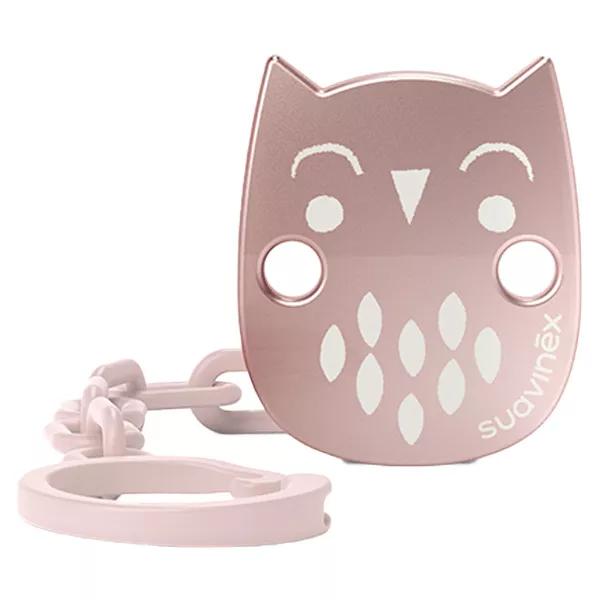 Suavinex Cadena Chupete Bonhomia Rosa