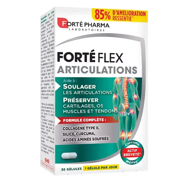 Forté Pharma Forté Flex Joints Type II Collagen and Turmeric 30 capsules