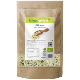 Bibonatur Cáñamo Semillas Peladas Bio 200 gr