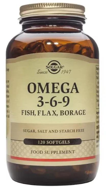 Solgar OMEGA 3 - 6 - 9 120 comprimidos