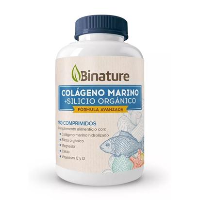 Binature Colágeno Marino con Silicio Orgánico 180 Comprimidos