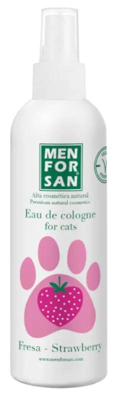 Menforsan Eau de Cologne pour Chats Fraise 125 ml