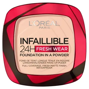 L'Oréal Paris Infaillible Fondotinta en Poudre 24H Fresh Wear N°180 Sabbia Rosata 9g