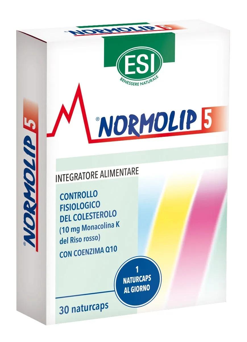 Esi Normolip 5 Integratore Controllo Colesterolo 30 Capsule