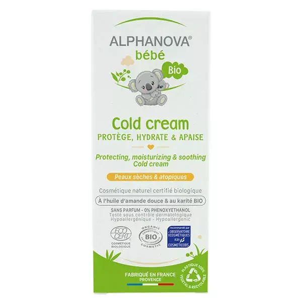 Alphanova Bébé Cold Cream Bio 50ml