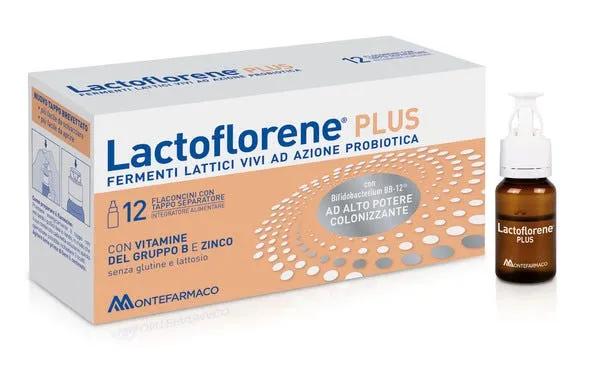 Lactoflorene Plus Integratore Fermenti Lattici Vivi 12 Flaconcini