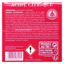 L'Artisan Savonnier DIY Acide Citrique 1kg