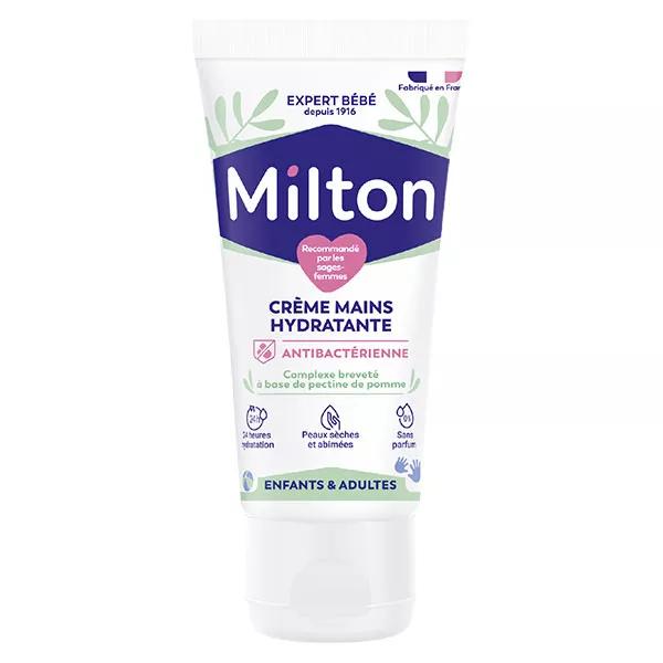 Milton Hygiène des Mains Crème Hydratante Antibactérienne 50ml