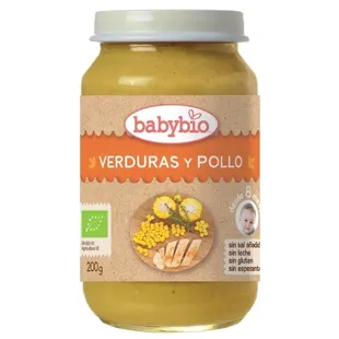 Babybio Tradition Chicken Menu Jar 200 gr