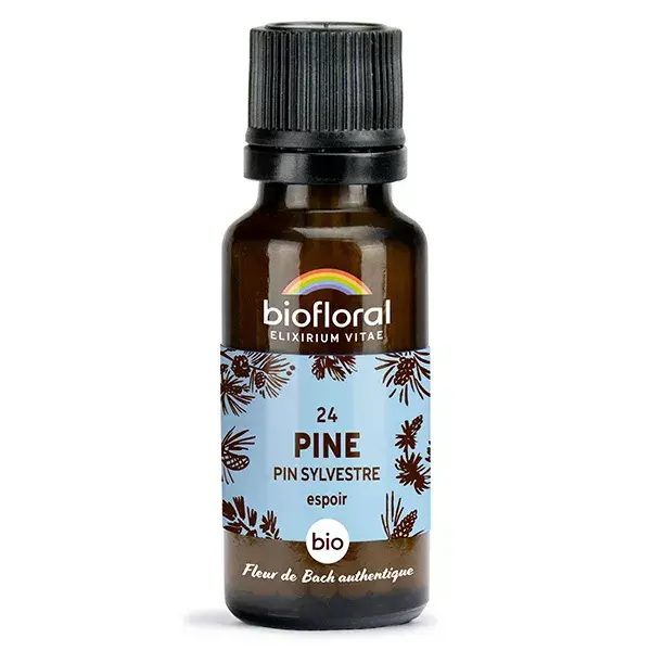 Biofloral 24 Pine Pin Sylvestre Granules Bio Fleur De Bach Granules 19,5 Gr