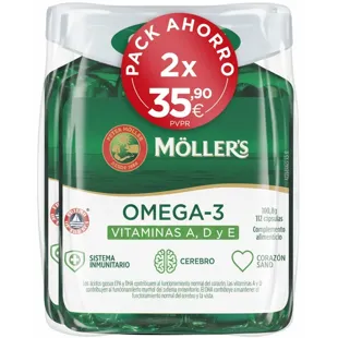 Moller&#39;s Omega-3 +12 Years 2x112 Capsules