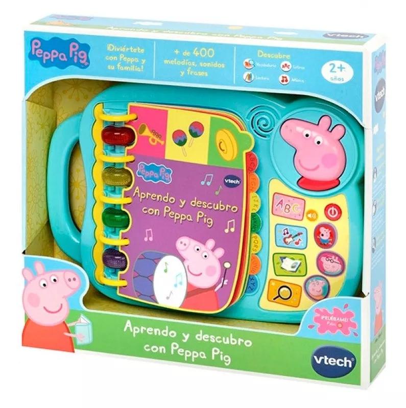 VTech Livro Peppa Pig Aprendo e Descubro +2 Anos