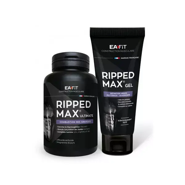 Eafit Ripped Max Ultimate 120 comprimidos + Gel Abdos 200 ml