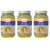 Babybio Good Night Jar Peas, Corn and Rice +6m 3x200 gr