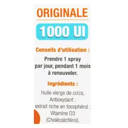 D.Plantes Vitamine D3 1000UI Originale Spray 20ml