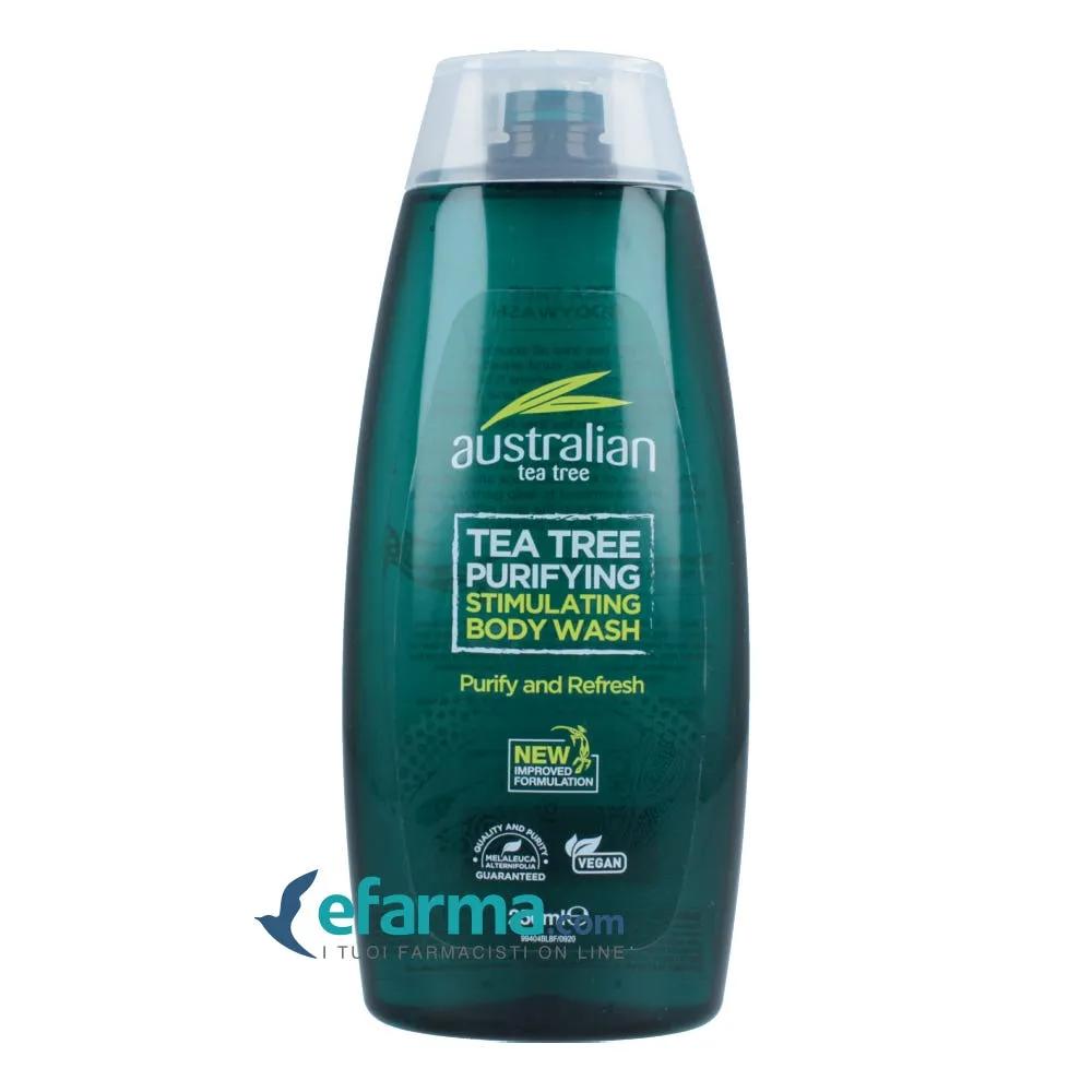 Optima Australian Tea Tree Detergente Purificante ed Energizzante Corpo 250 ml