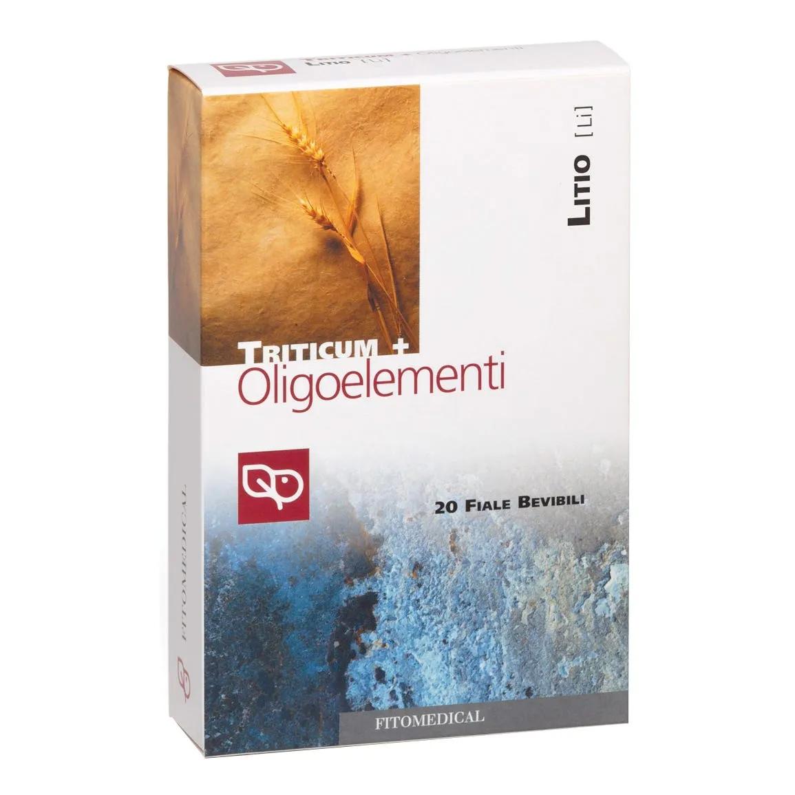 Fitomedical Triticum + Li Oligoelementi Integratore 20 Fiale 20 ml