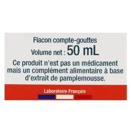 Les 3 Chênes Tonus & Immunité EPP 1200 Extrait de Pépins de Pamplemousse Bio 50ml