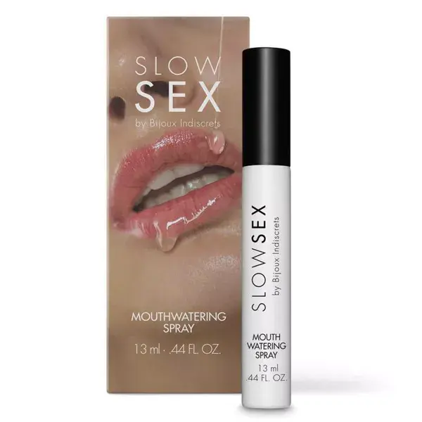 Bijoux Indiscrets Slow Sex Spray Hydratant Buccal Oral Sex 13ml