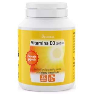 Plameca Vitamin D3 4000 IU 90 Vegetable Capsules