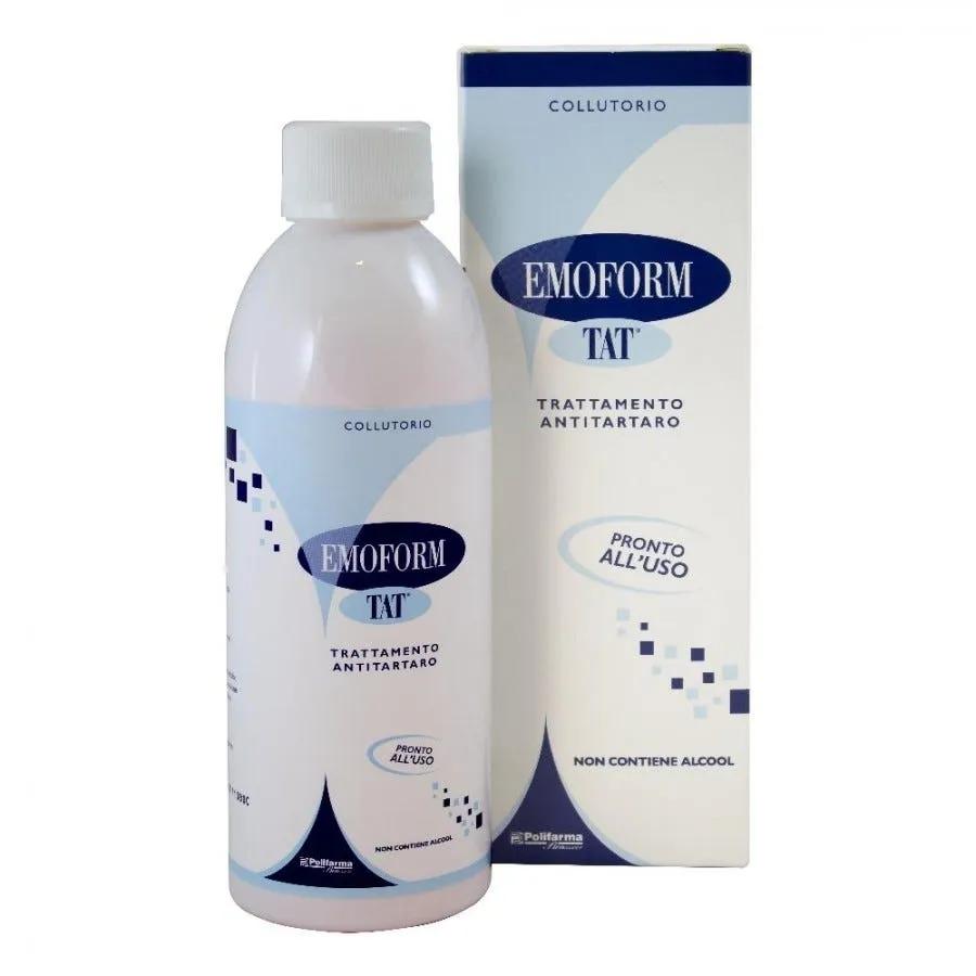 Emoform TAT Collutorio Ad Azione Anti Placca Pronto All'Uso 300 ml