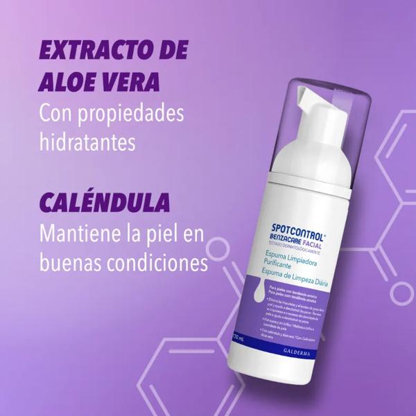 Benzacare Spotcontrol Cleansing Foam 130 ml