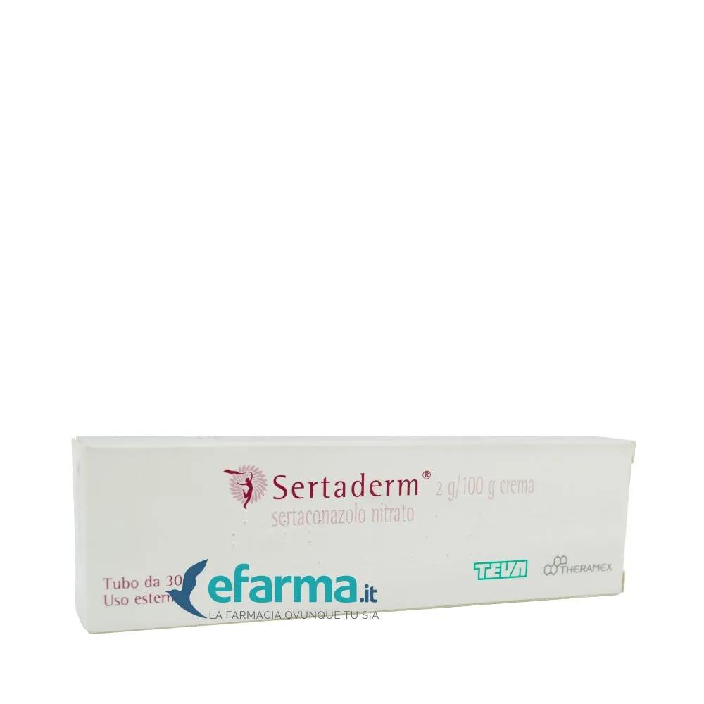 Sertaderm 2g / 100g Sertaconsazolo Crema Antimicosi 30 g