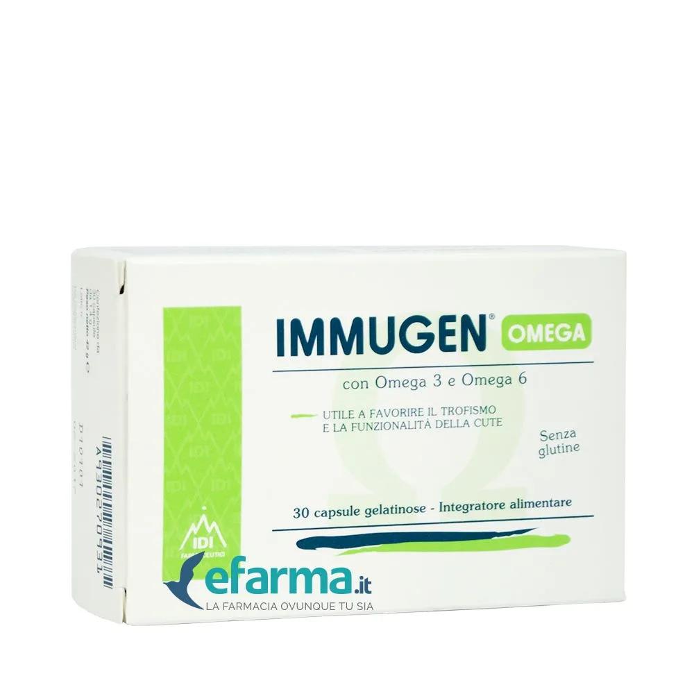 Idi Immugen Omega Integratore Antiossidante 30 Capsule