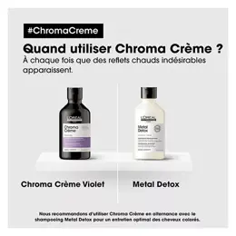 L'Oréal Professionnel Serie Expert Chroma Crème Shampoing Violet Crème Neutralisante Reflets Jaunes 300ml