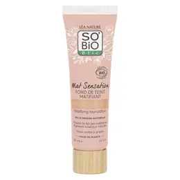 So'Bio Étic Mat Sensation Fond de Teint Bio N°15 Vanille Rosé 30ml