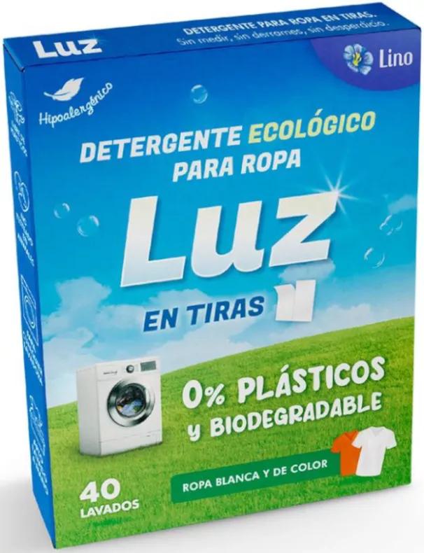 Detersivo Bucato Ecologico Leggero in Strisce 40 Lavaggi