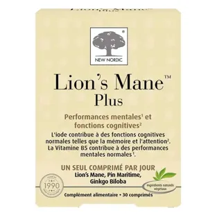 Vitalco New Nordic Lion's Mane Plus Chiarezza mentale, memoria ed equilibrio nervoso - 30 compresse