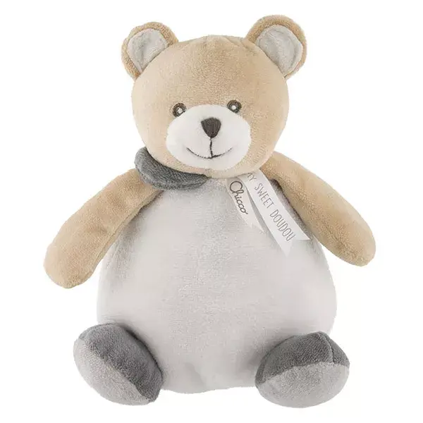 Chicco My Sweet Doudou +0m Teddy Bear Ball Toy