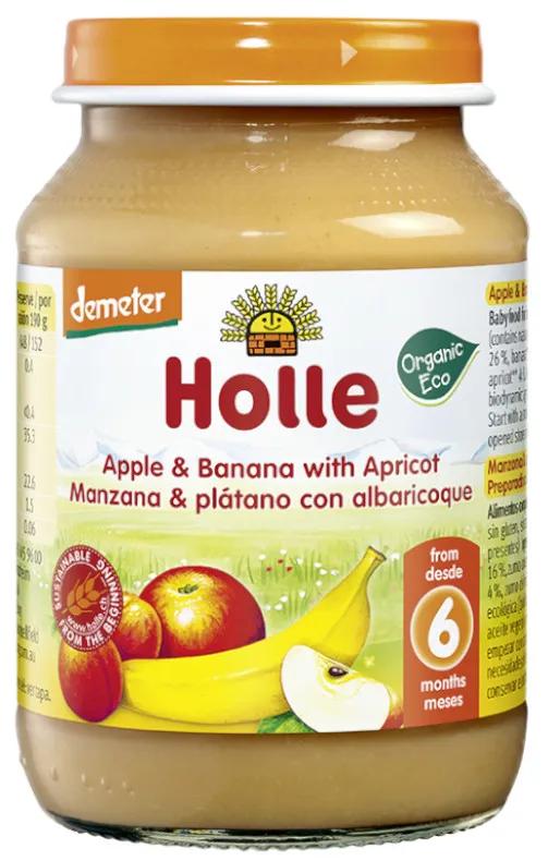 Holle Potito Mela Banana e Albicocca +6m 190 gr