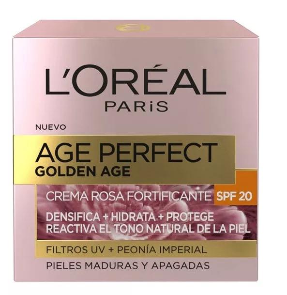 L'Oréal Age Perfect Golden Age rosa creme de dia com SPF20 para pele madura 50 ml