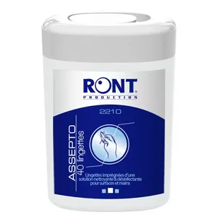 Ront Assepto Salviettie Detergenti 40 unità