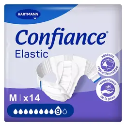 Hartmann Confiance Elastic 9 Gouttes Taille M 14 changes complets