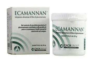 Ecamannan Polvere Integratore Con Fibra di Glucomannano 50 g