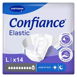 Hartmann Confiance Elastic 10 Gouttes Taille L 14 changes complets