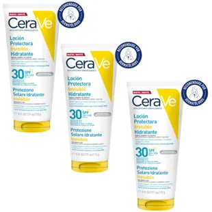 CeraVe Invisible Protective Moisturizing Lotion SPF30 3x177 ml