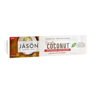 Toothpaste whitening Coconut cream Jason 9 g