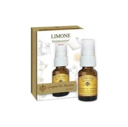 Giorgini Limone Quintessenza Spray Per la Digestione E Benessere Di Naso E Gola 15 ml