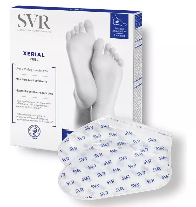 Xerial Peel SVR 2Uds Masque régénérant pour les pieds