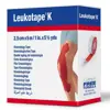 Leukotape K Bande Adhésive Elastique Rouge 2.5cm x 5m